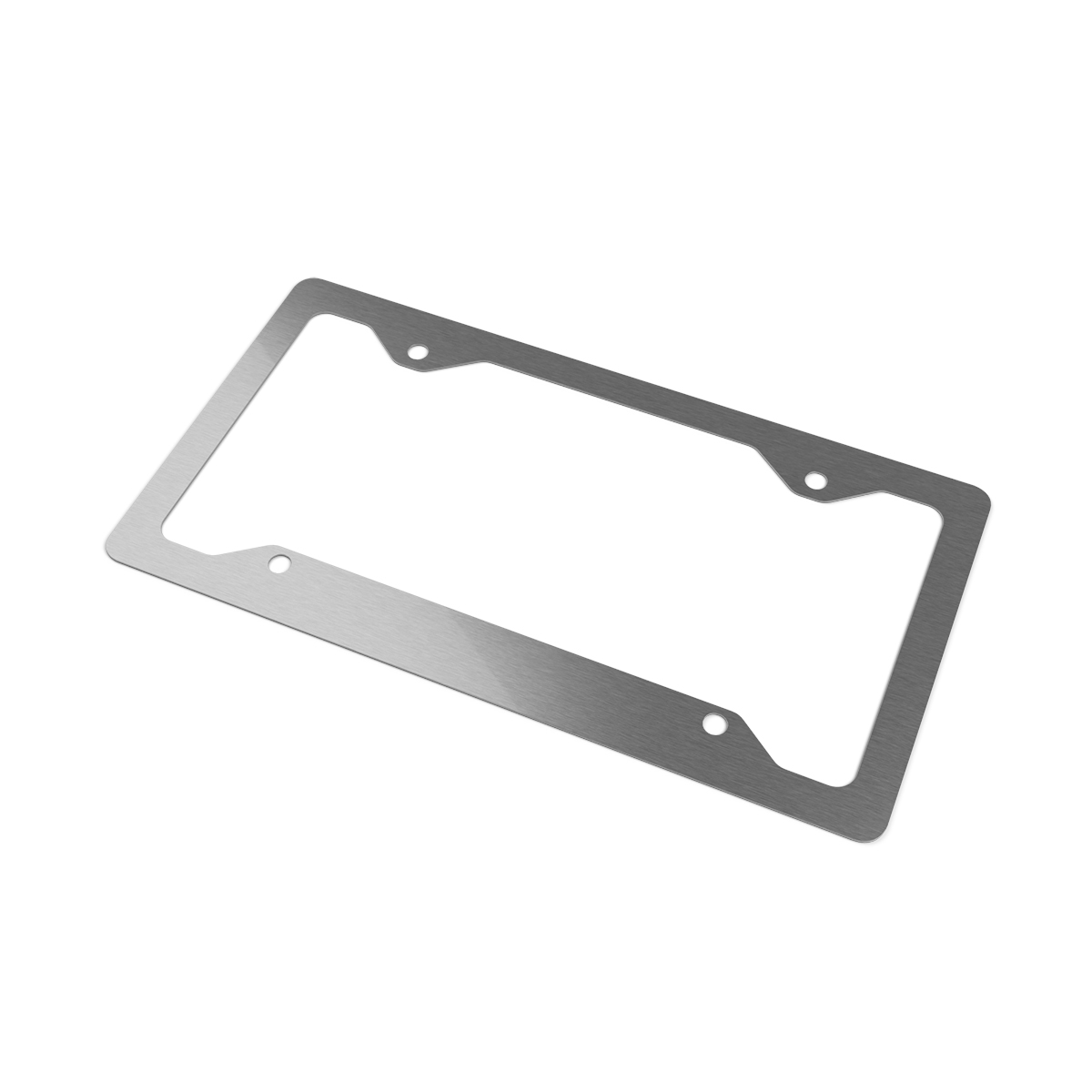 God Is Good Metal License Plate Frame - Image 2
