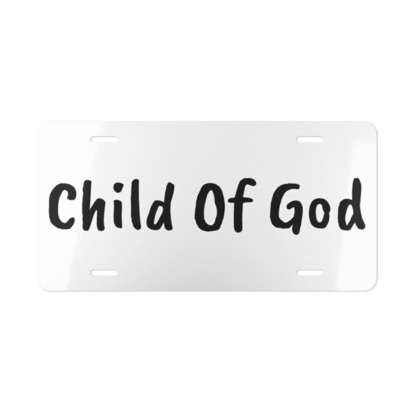 Vanity Plate
